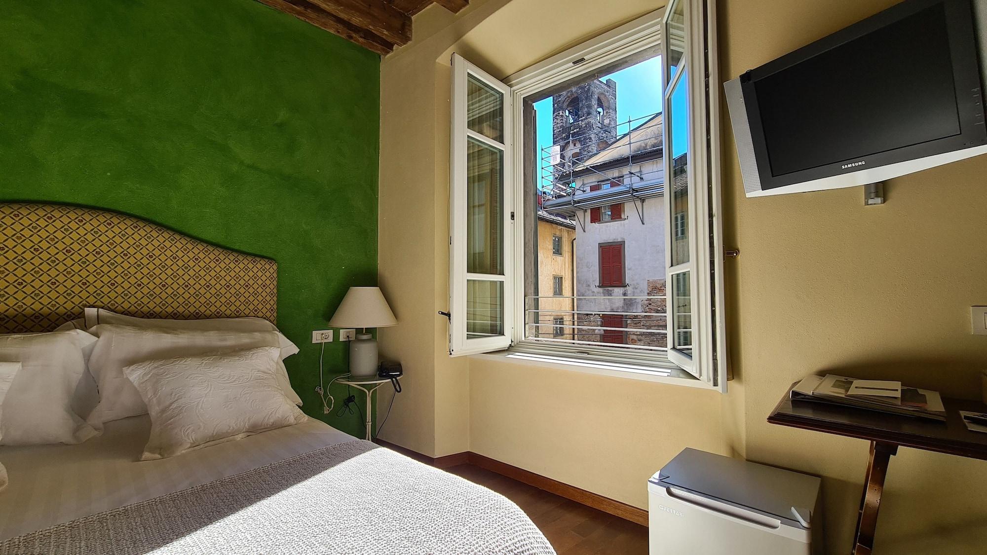 Hotel Piazza Vecchia Bergamo Buitenkant foto